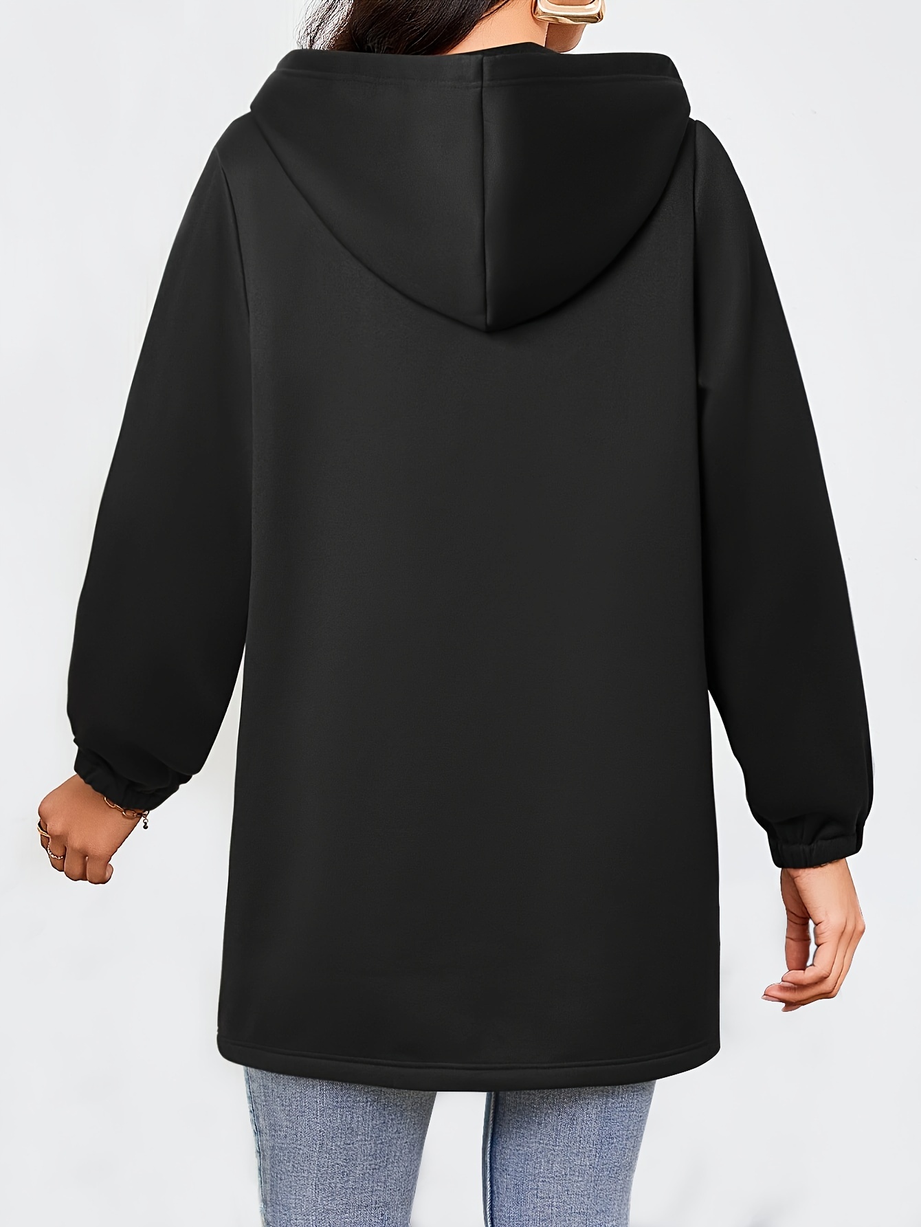 damen casual kapuzenjacke reißverschluss weiche langarm Temu Austria