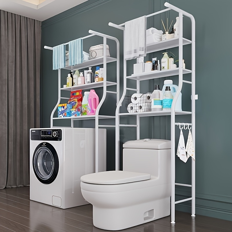 Bathroom Storage Shelf Floor Standing Toilet Shelf Toilet