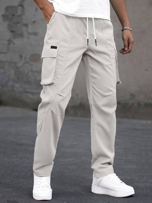 mens long pants mens cargo pants mens trendy casual trousers