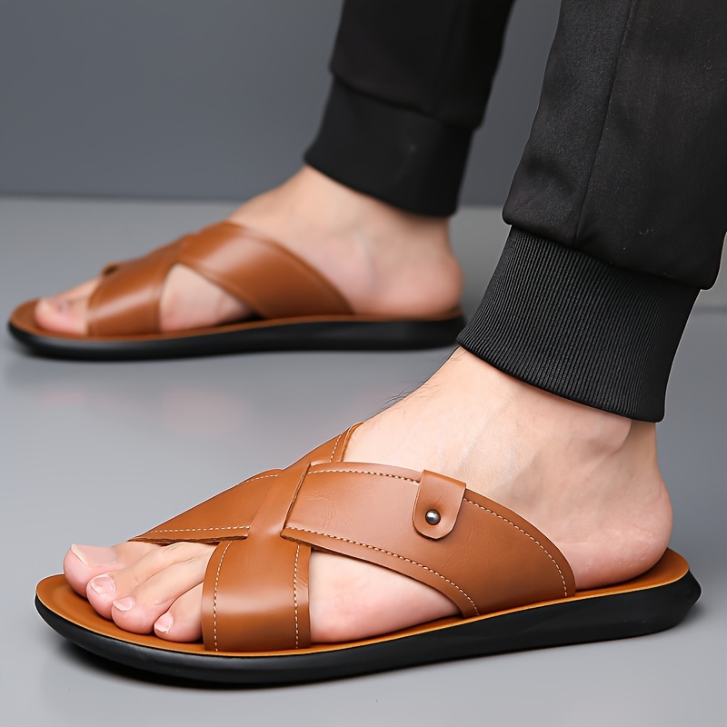 *'s Fashion Slide Sandals Casual, Trendy Open-Toe Summer Footwear with  for Outdoor Use