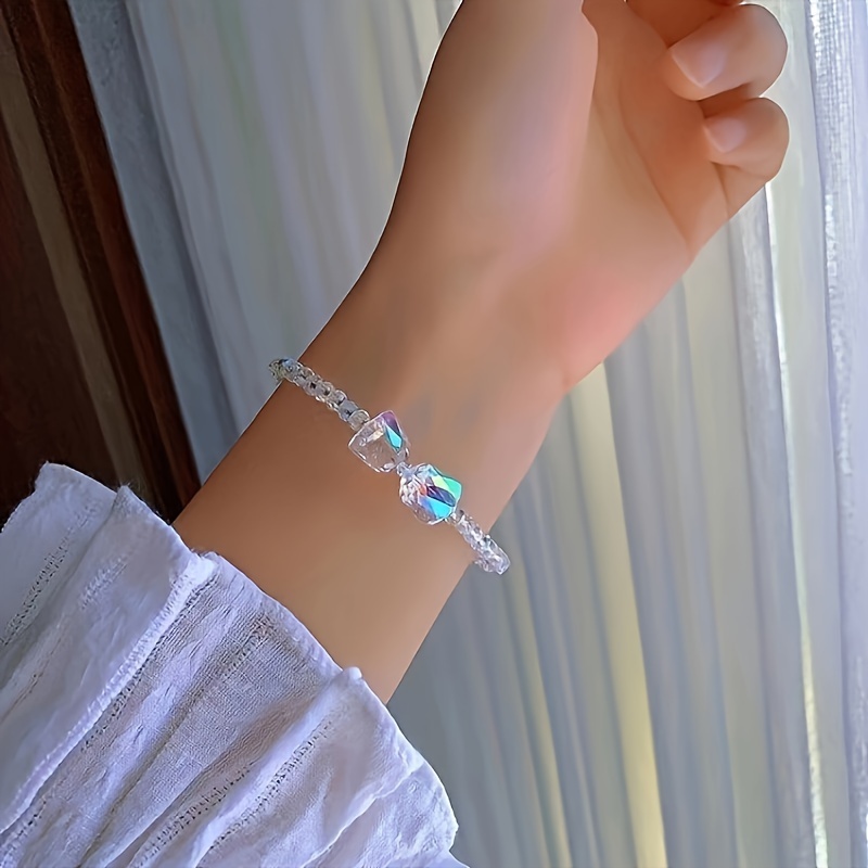 

Bracelet élégant et élastique , coloré , et mignon, polyvalent un et cadeau, accessoire toutes .