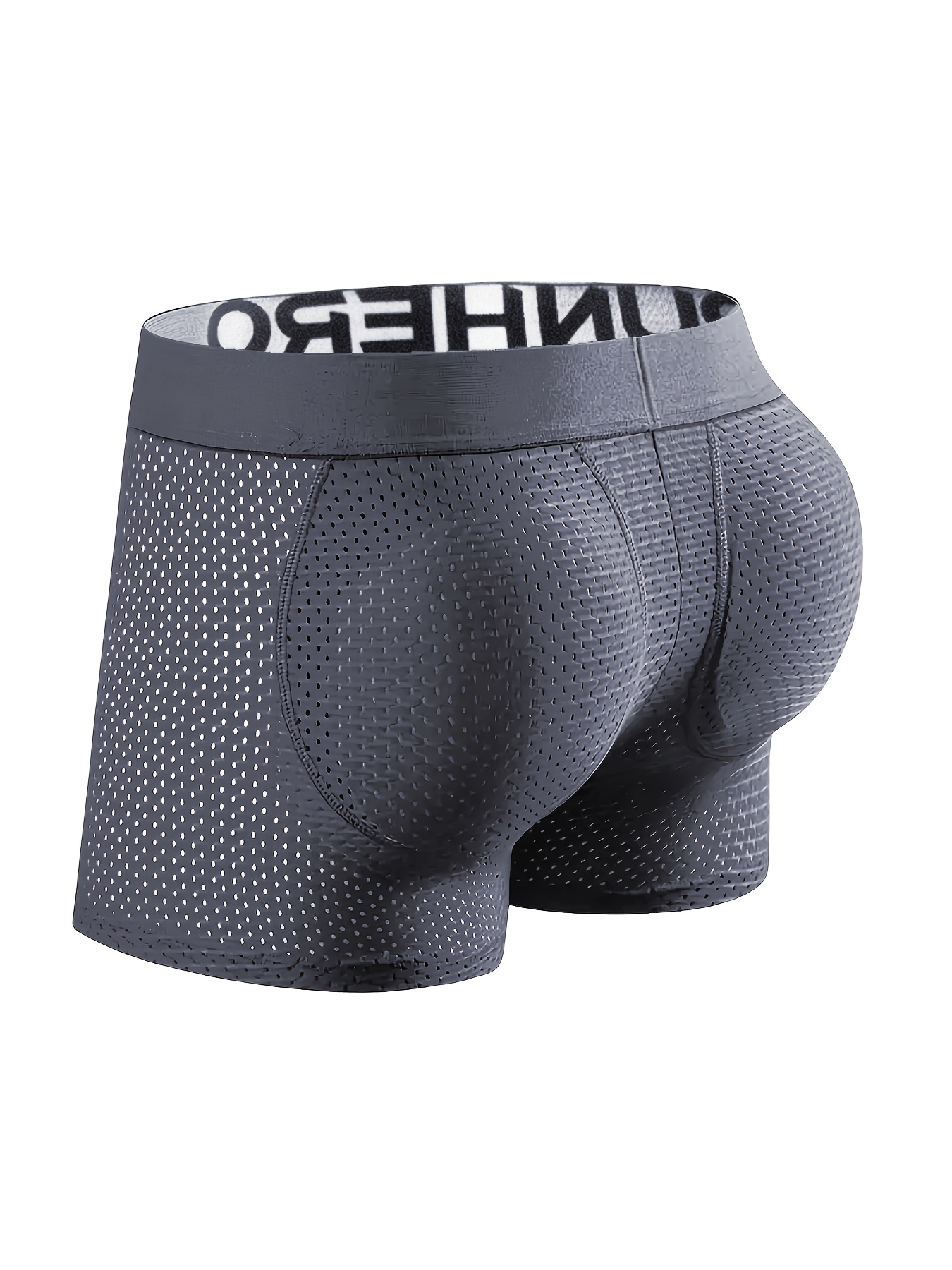 3 Boxer Sportivi Uomo In Mesh Traspirante – Mutande Elastiche Traspiranti – Taglie Dalla L Alla 7XL