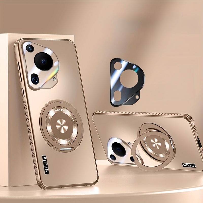 

Compatible With Huawei 70/ 70 Pro/ 70 Ultra, This New Desert Golden Rotating Stand Phone Case Is To Be Anti-slip And Resistant To Fingerprints.