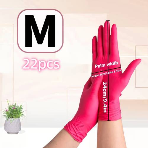 disposable nitrile gloves latex free powder free high durable and lightweight for household cleaning hair dye multi purpose cleaning gloves fashionable cleaning gloves kitchen user