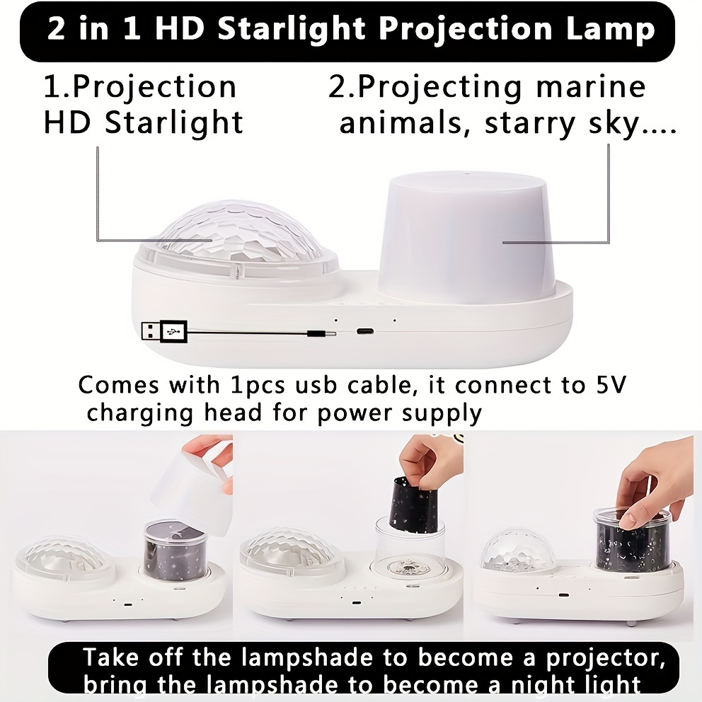  Toys for 1-10 Year Old Girls,Star Projector for Kids 2