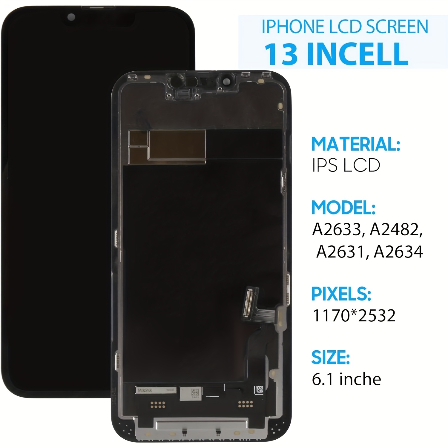 Écran LCD De Remplacement Avec Tactile, Module Couleur, Neuf, Générique
