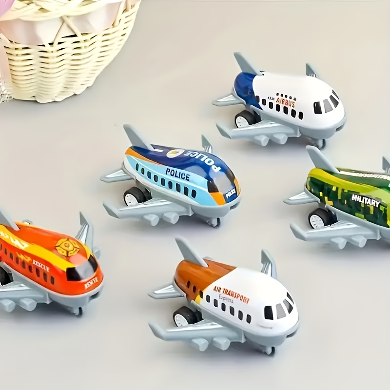 Plastic Airplane Set Inertia Drive - Perfect Party Favors