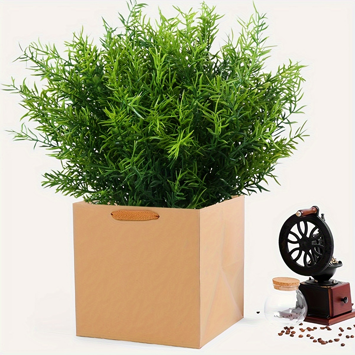 

1pc Lifelike Artificial Plant - Outdoor Garden, Wedding Bouquets & Home Decor | Versatile Plastic Grass For All