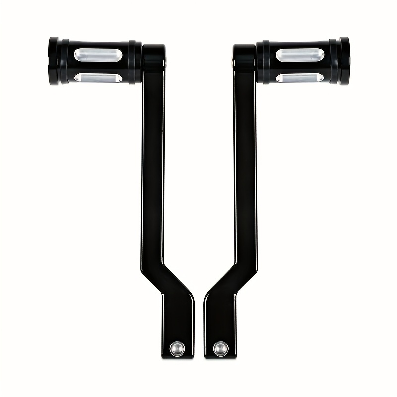 TEMU Motorcycle Black Cnc Aluminum Heel Toe Gear Shift Lever Shifter Peg For Touring Street Road Glide Fl