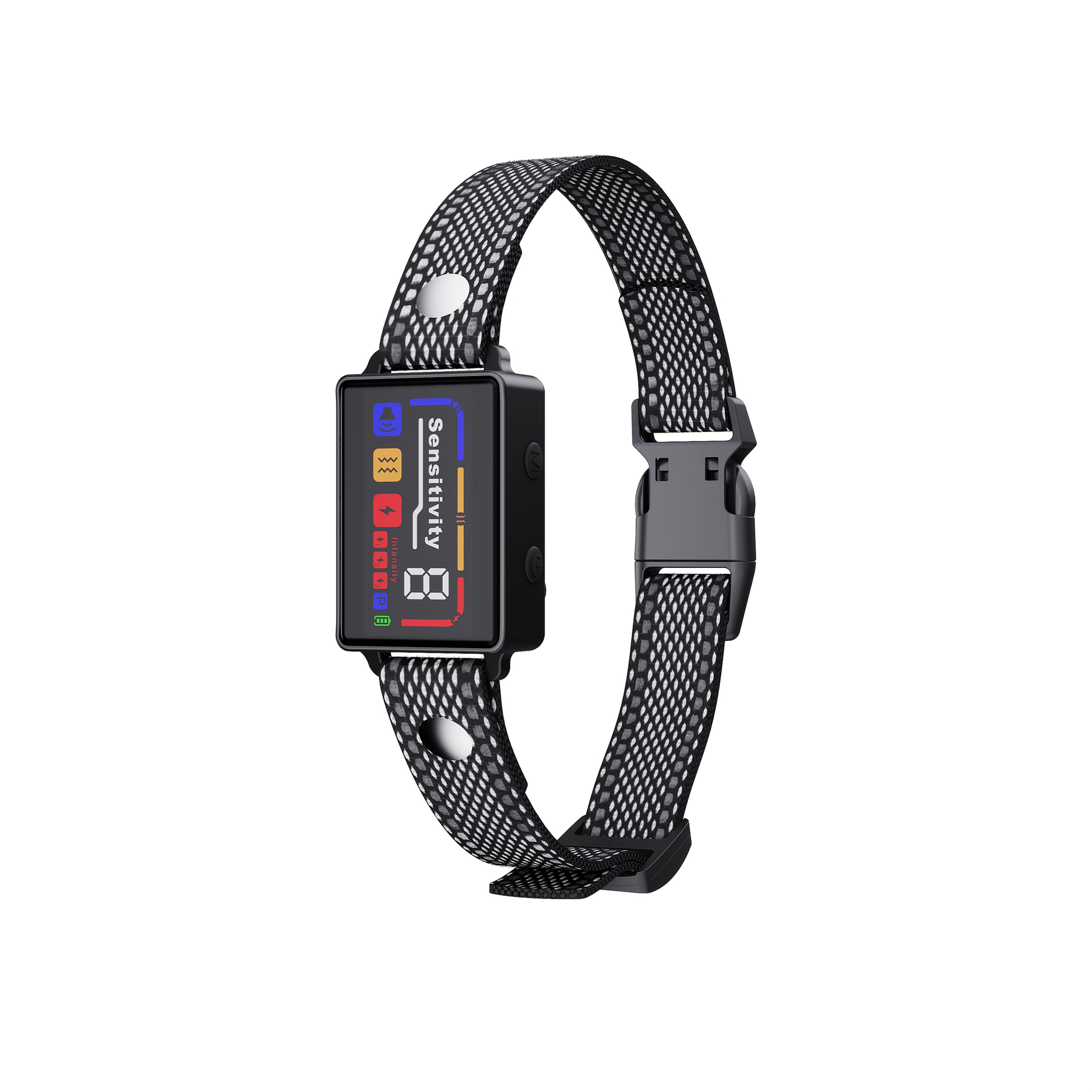 TEMU Dog Bark Stop Collar - Usb Charging, Intelligent Anti-bark Collar, Electronic Training Collar, Bark Deterrent With 5 Training , Durable Nylon,