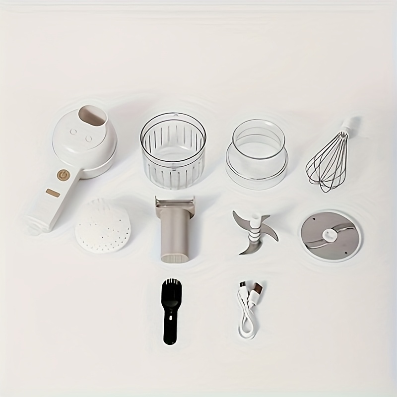 wireless portable multi functional electric food processor handheld vegetable chopper   to   for vegetables   kitchen gadget Product details 5