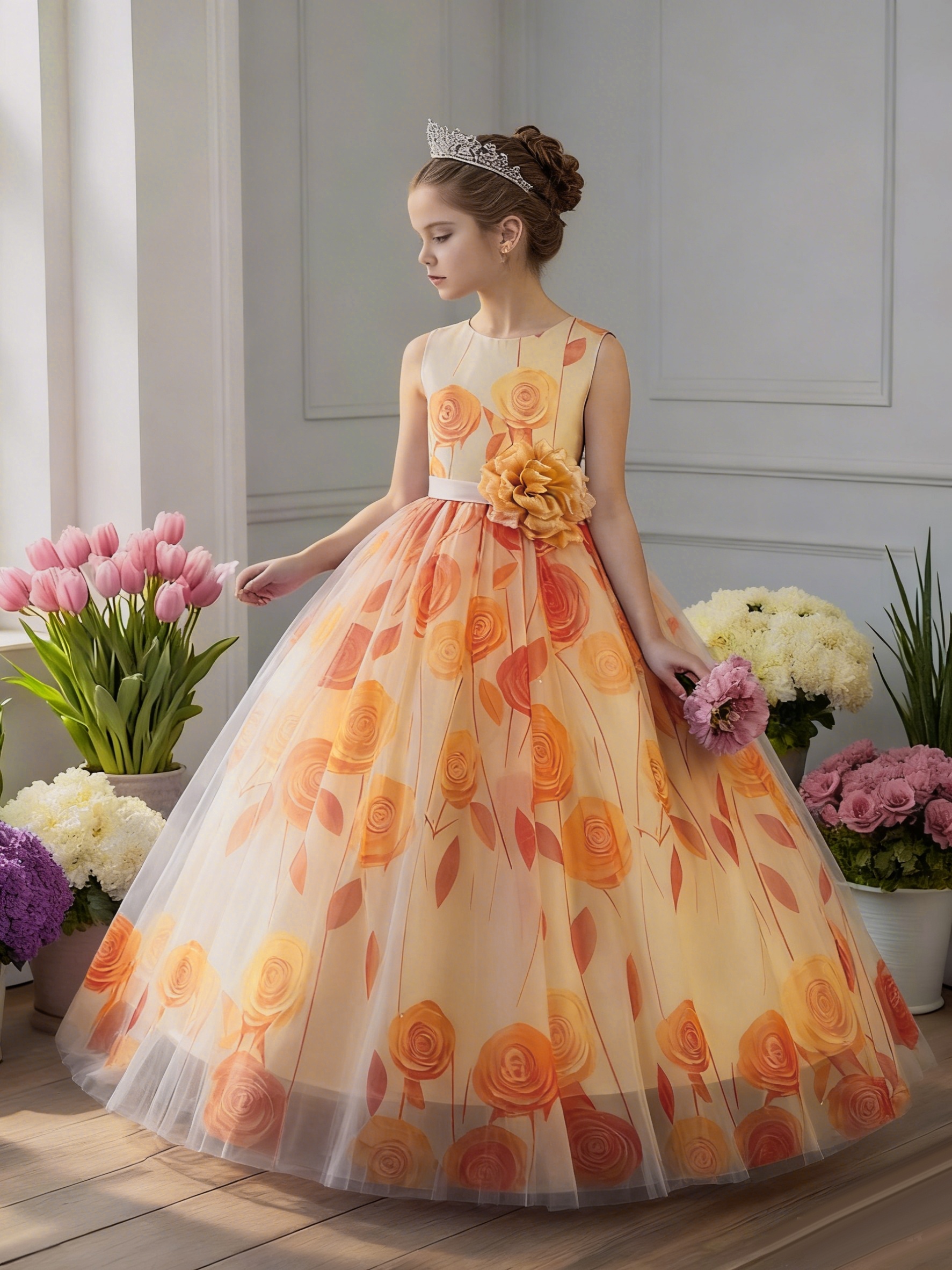 big girl dress sold on Temu United States