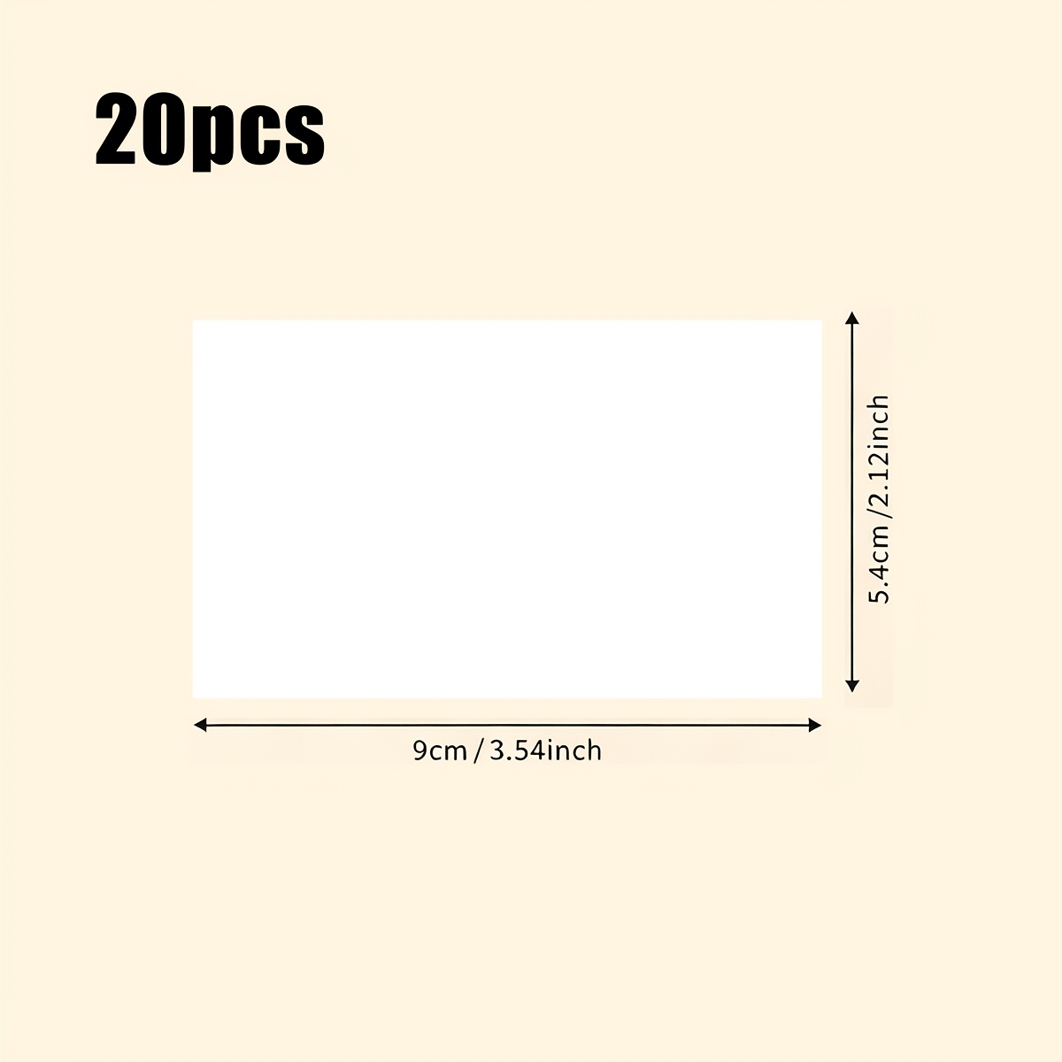 TEMU 20pcs Personalized Business Cards, Support Custom Photos And Designs, Custom Contact Information Added, Business Cards For Employees,
