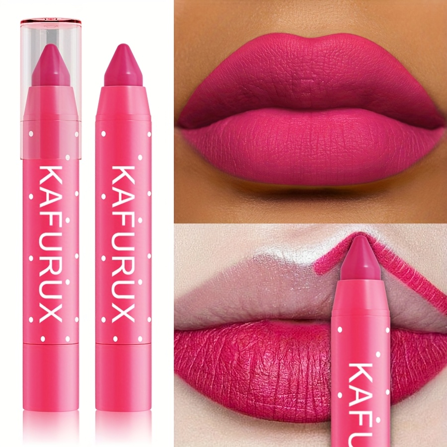 Not Sticky, Not Greasy, Pink Matte Lipstick Pen, Lasting , High, , Suitable For Beginners