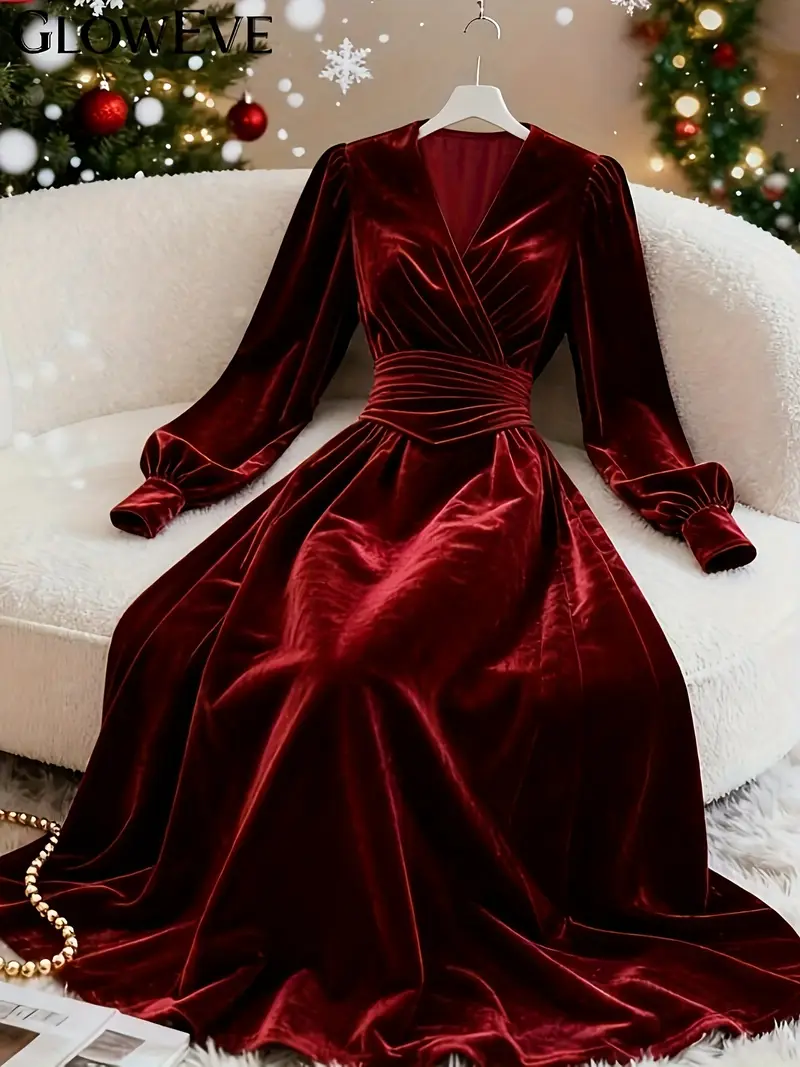 womens velvet a line dress a fitted waist women's clothing - Temu Cyprus womens velvet a line dress a fitted waist women's clothing - Temu Cyprus