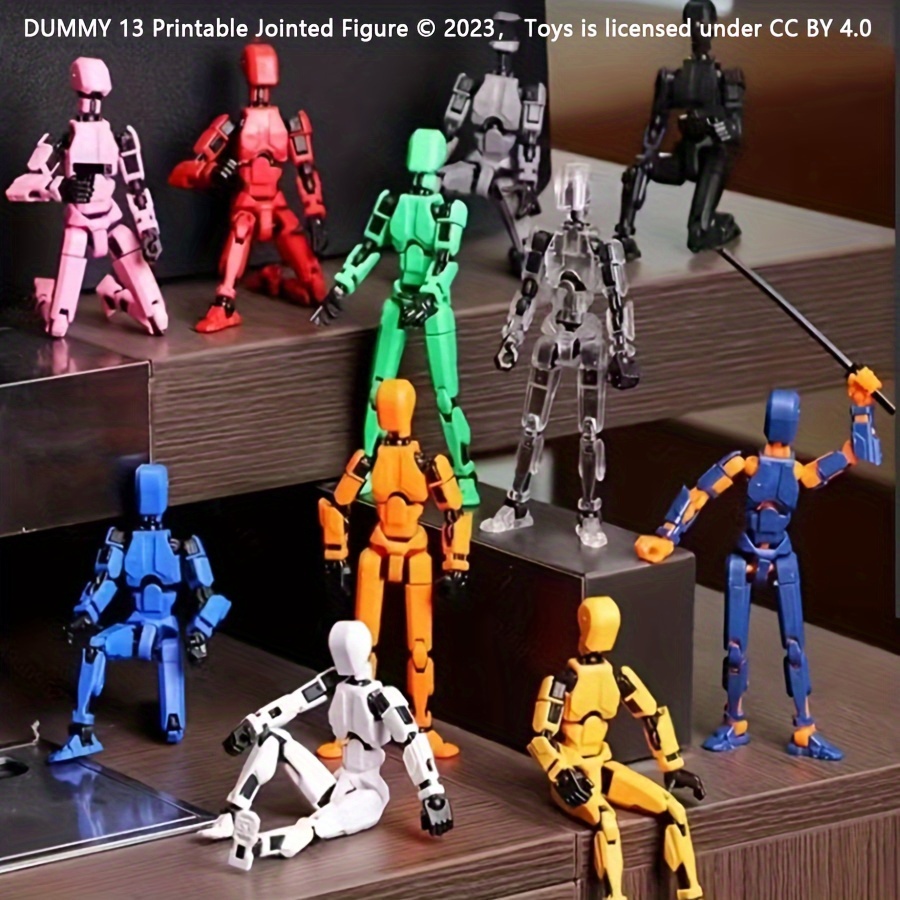 item picture full   mobile robot building block toy set assembly toy mannequin   fu game gift creative desktop ornament  
