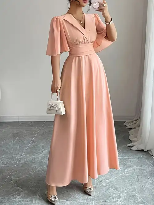 peach dresses for women peach dress for prom Peach Pink Lace Floral Prom Dresses, Peach Pink Lace Formal Evening Dr jbydress-parroquiadesanalbertomagno.com