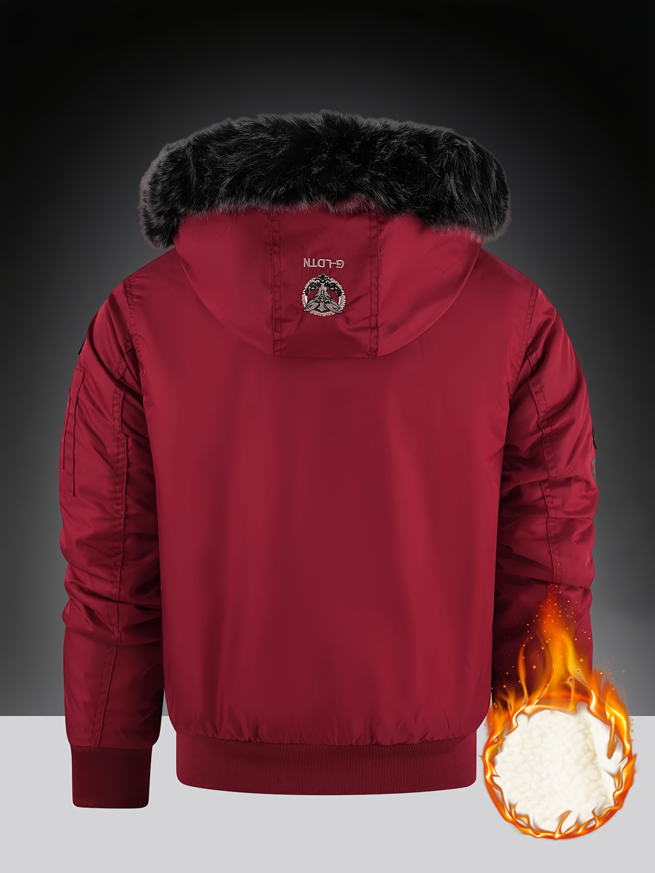 Heren winterjas met capuchon - een warme en dikke outdoorjas