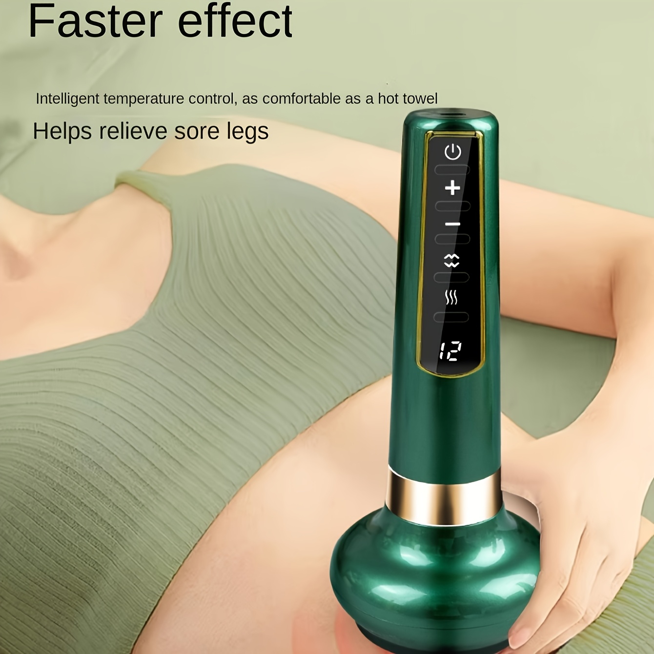 Intelligent negative pressure cupping and scraping device, Handheld fat mass massager, rechargeable and cordless, versatile anti fat mass massager, suitable for massaging the abdomen, thighs, buttocks, and neck at home