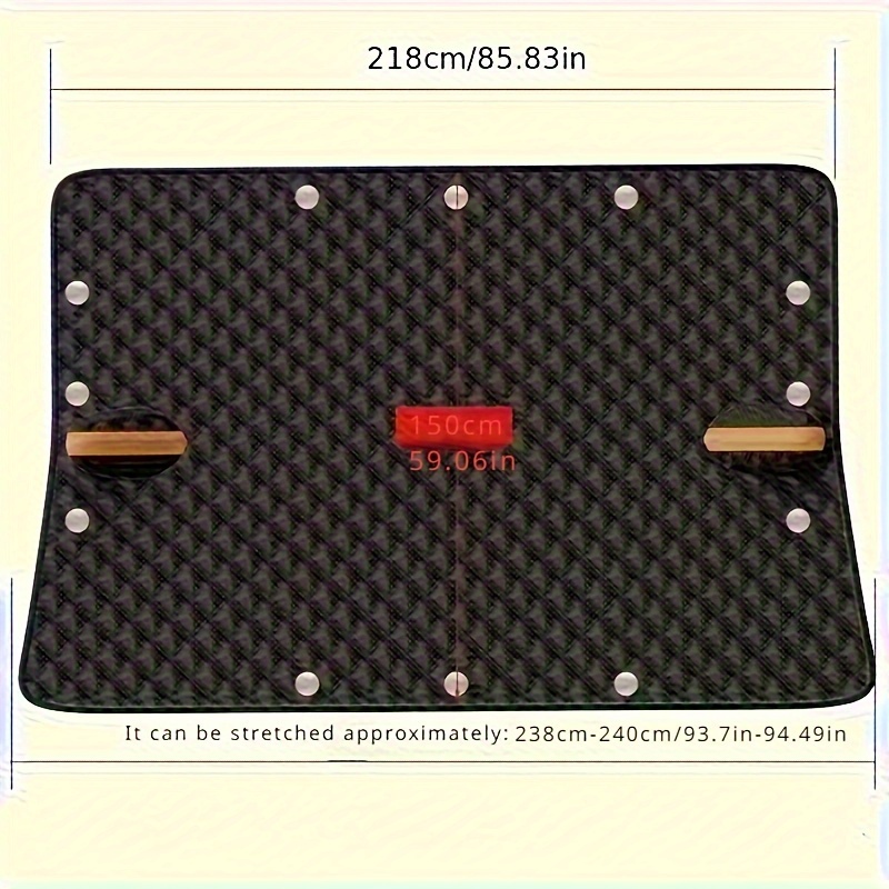 TEMU Magnetic - Uv, Snow, Dust Protection | Thickened Cover For Outdoor & Indoor Use
