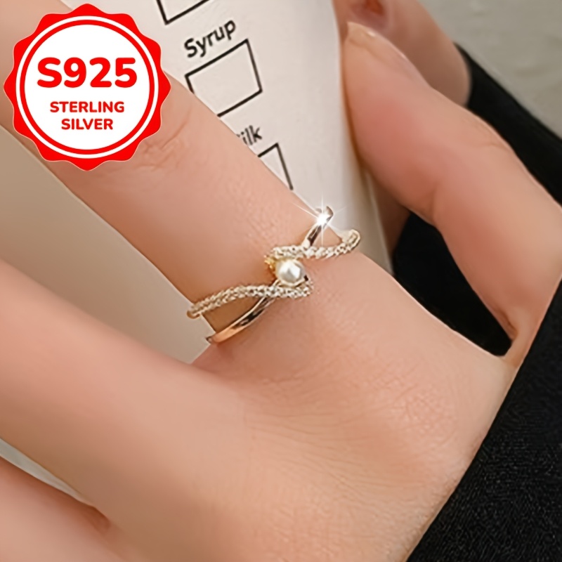 Women's Elegant Vintage Diamond-Shaped Zirconia Ring, Gift for Her