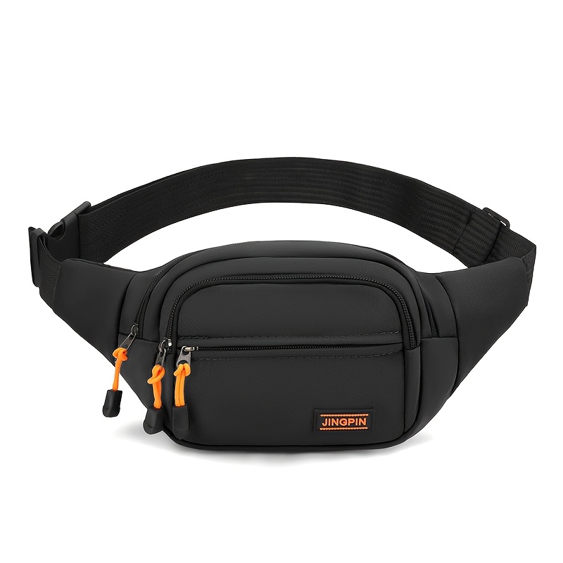 TEMU Marsupio unisex in tessuto Oxford, marsupio casual multi-scomparto, custodia multicolore opzionale per telefono sportivo
