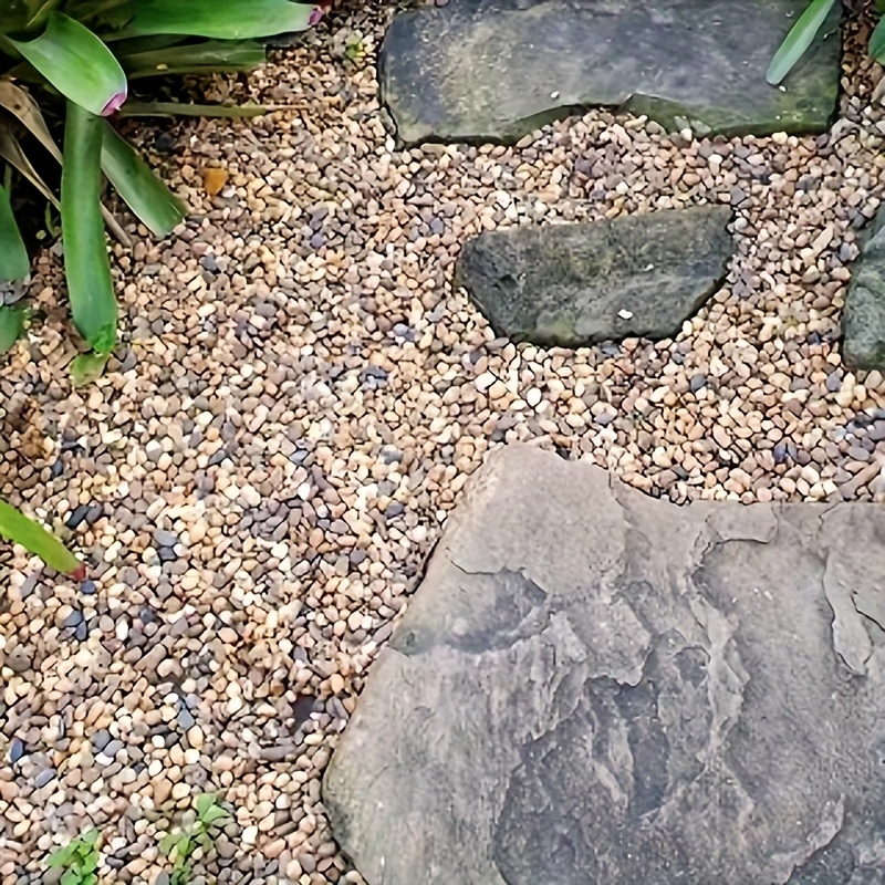 1000g/500g/300g/200g/100g Piedras de Arroyo - Guijarros y Grava Mixtos, Adecuados para Paisajismo de Acuarios, Decoración de Jardines, Relleno de Jarrones - Piedras Decorativas Multicolor para Interior/Exterior, Rocas Decorativas para Acuarios, Decoración de Interiores, Piezas Decorativas