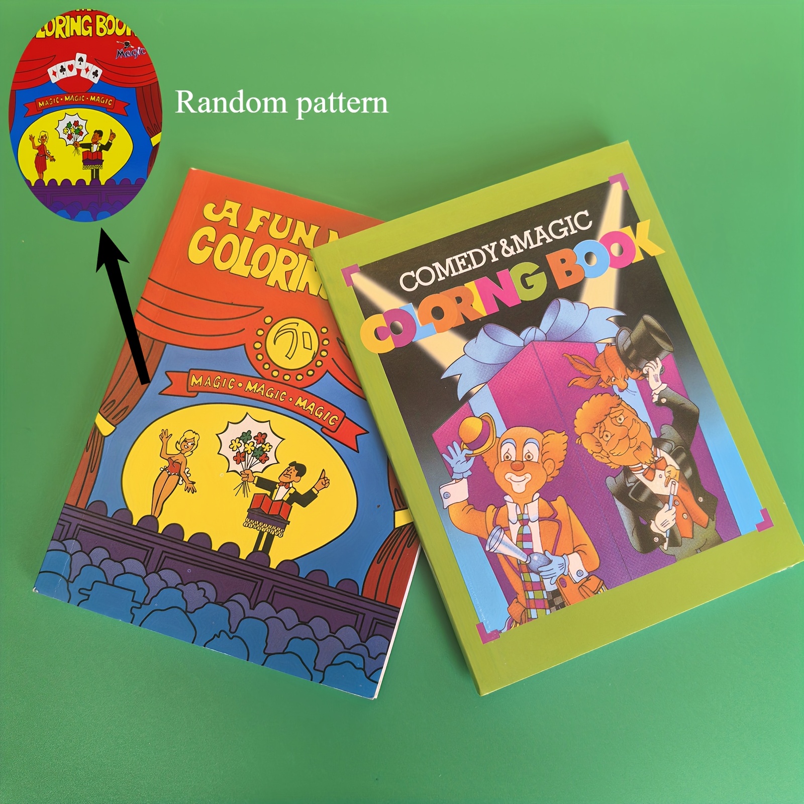 Image of 2pcs Magic Book Three-change Prop, A Through Special Mechanisms For 3 And Animated Transitions When Pages Are Turned. Suitable For Teens Over 14 And, For Stage Performances, Family Gatherings, Party