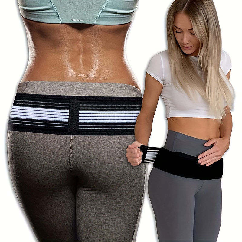maternity postpartum pelvic belt hip tucking hip lifting girdle pelvic support belt waist back abdomen band belly brace breathable girdle   l size details 1