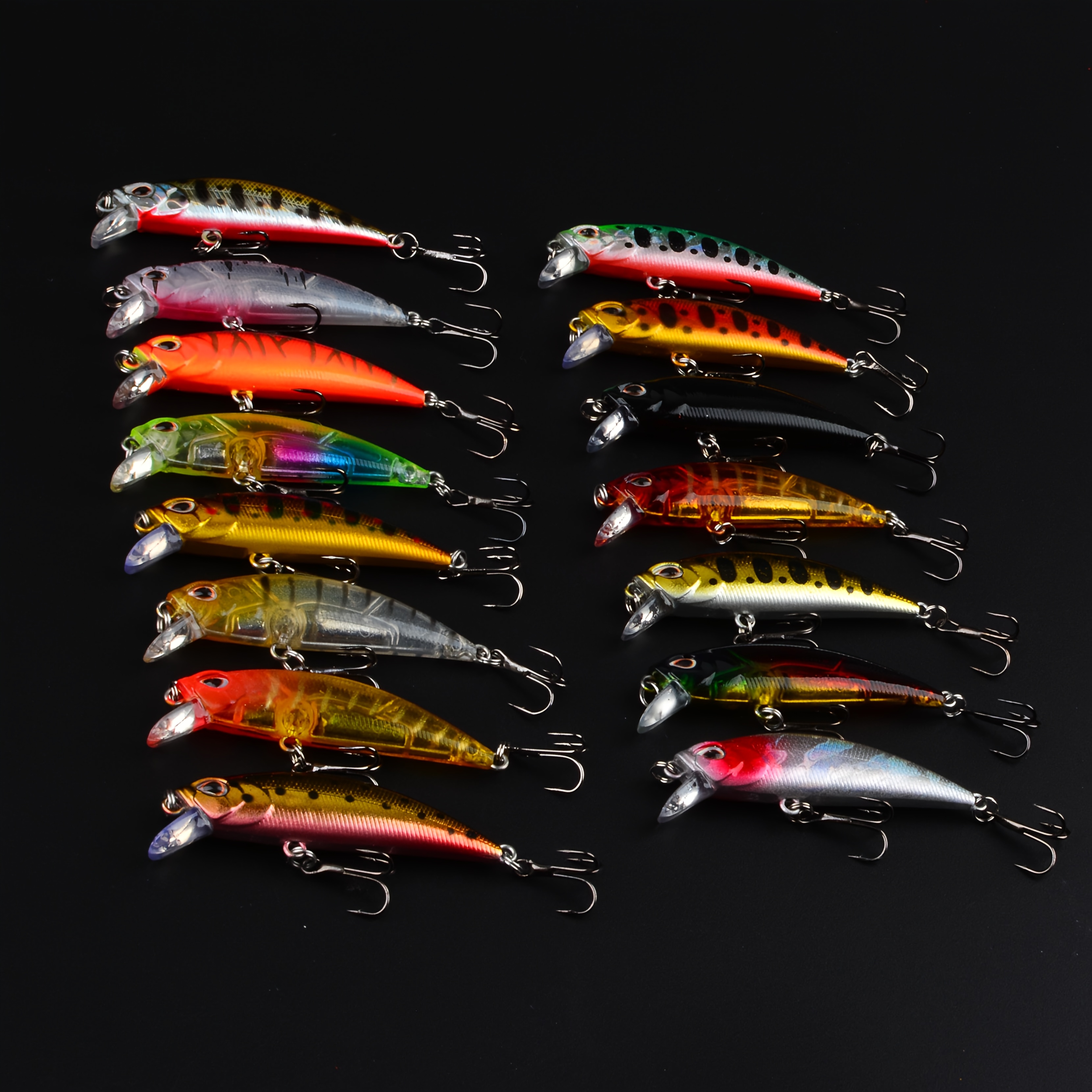 15 juegos de señuelos minnow de sinking       Detalles del producto 4