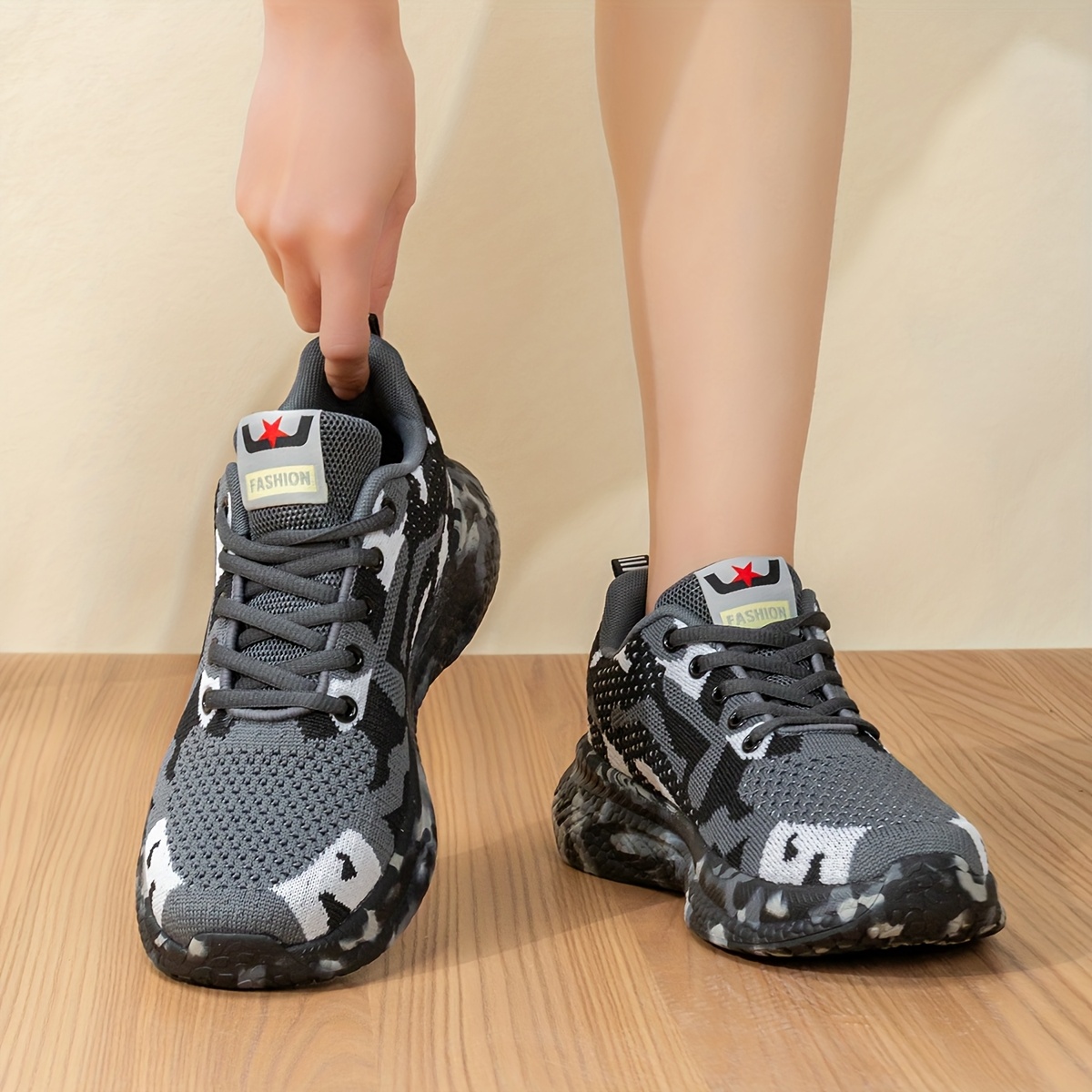 Herren Sneaker Mit Mesh-Obermaterial - Leichte Sportschuhe Mit Weicher Sohle