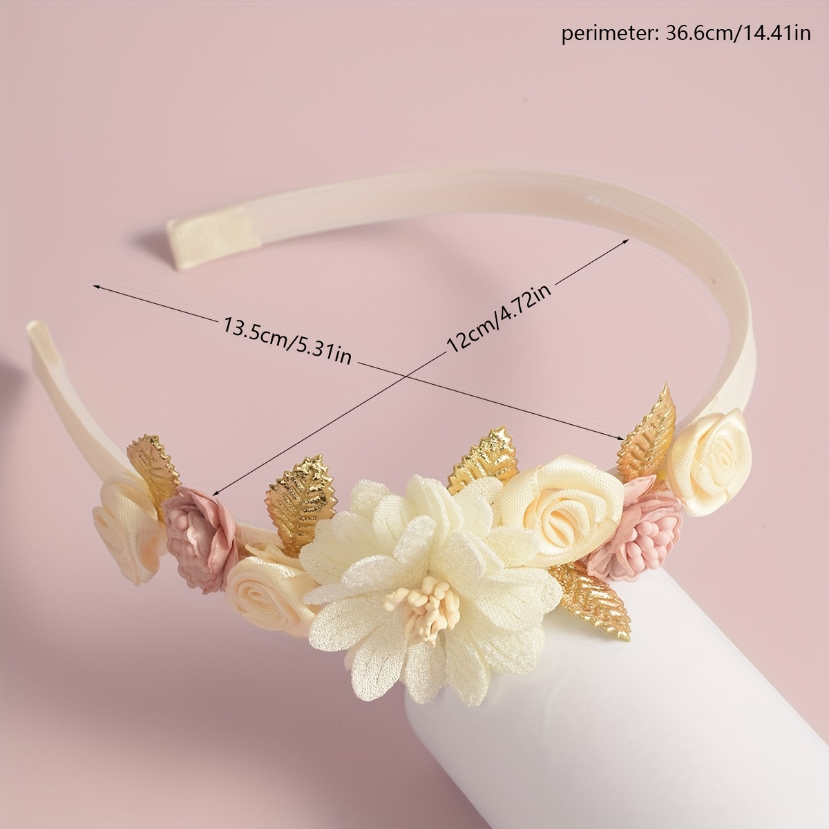 Image of New Fashionable Hair Clip Headband, Versatile Headband With A High-end Feel, New Year 2024 Hair Clip Headband For High Hairline