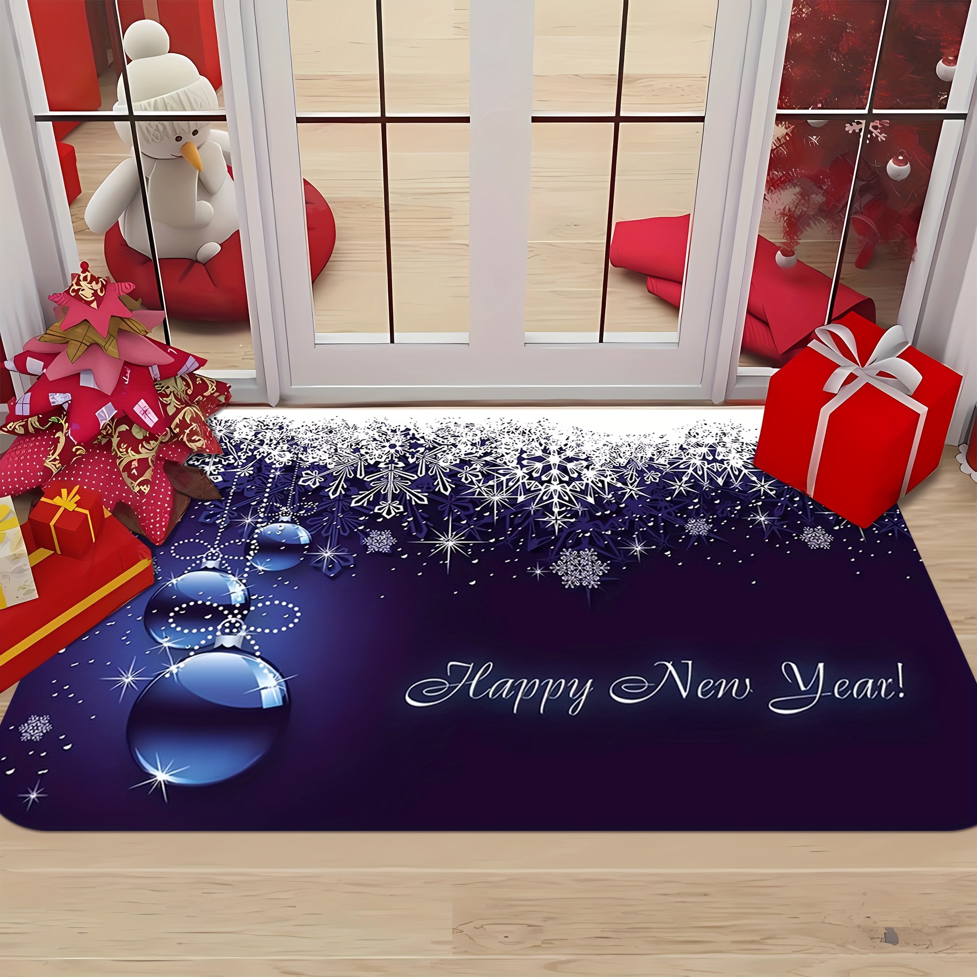 

& , " New " Mat, , , -, , 0.47inch -slip Foam, For Bathroom, , , , , Christmas Decor, Polyester,