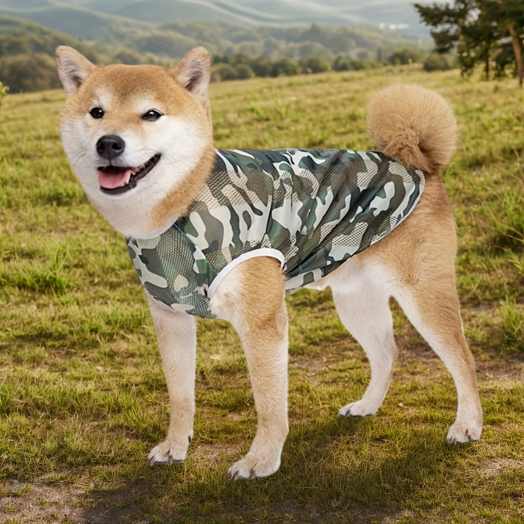 chaleco transpirable malla perros camuflaje Temu Ecuador