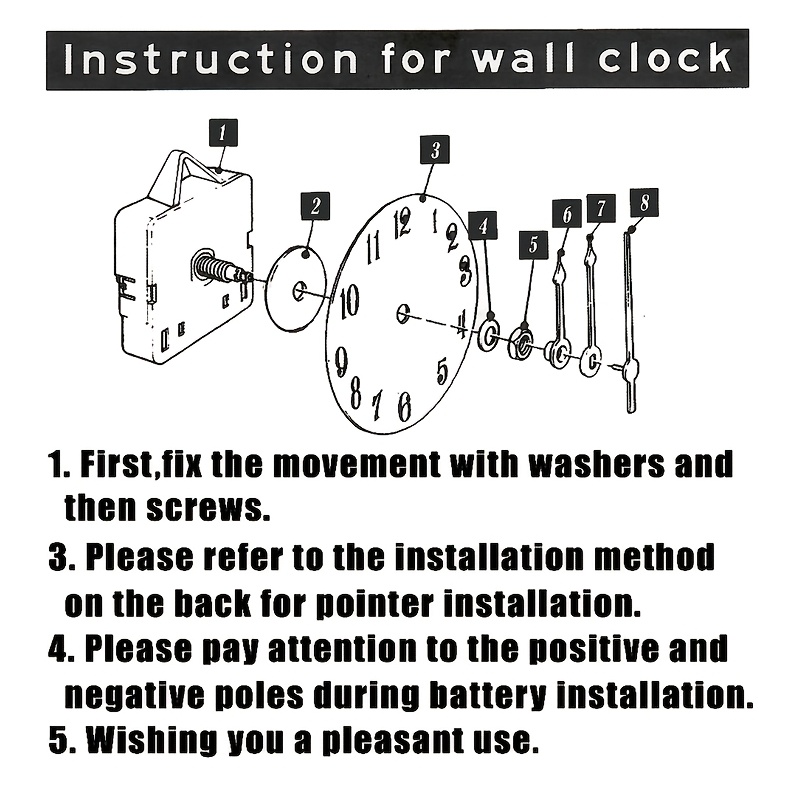 Flamingo wall clock detail