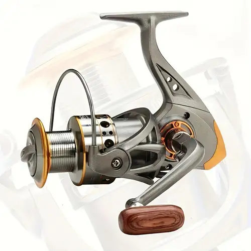 Haut Ton Full Metal Spinning Fishing Reel - Dark Knight Series, 5.2:1 Gear  Ratio, 12+1 Bb, 22lbs Max Drag - Ideal For Saltwater, Icewater, And  Freshwater Fishing, High-quality & Affordable