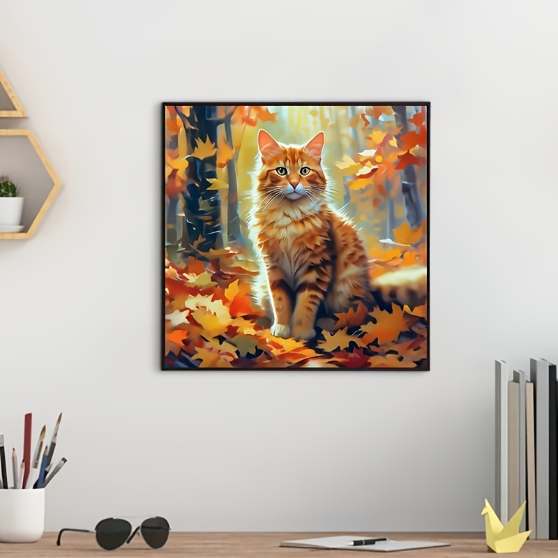 Kit De Peinture Diamant 5D Fille, Motif Rond Complet, 40x40cm, Loisir Créatif Déco Maison
