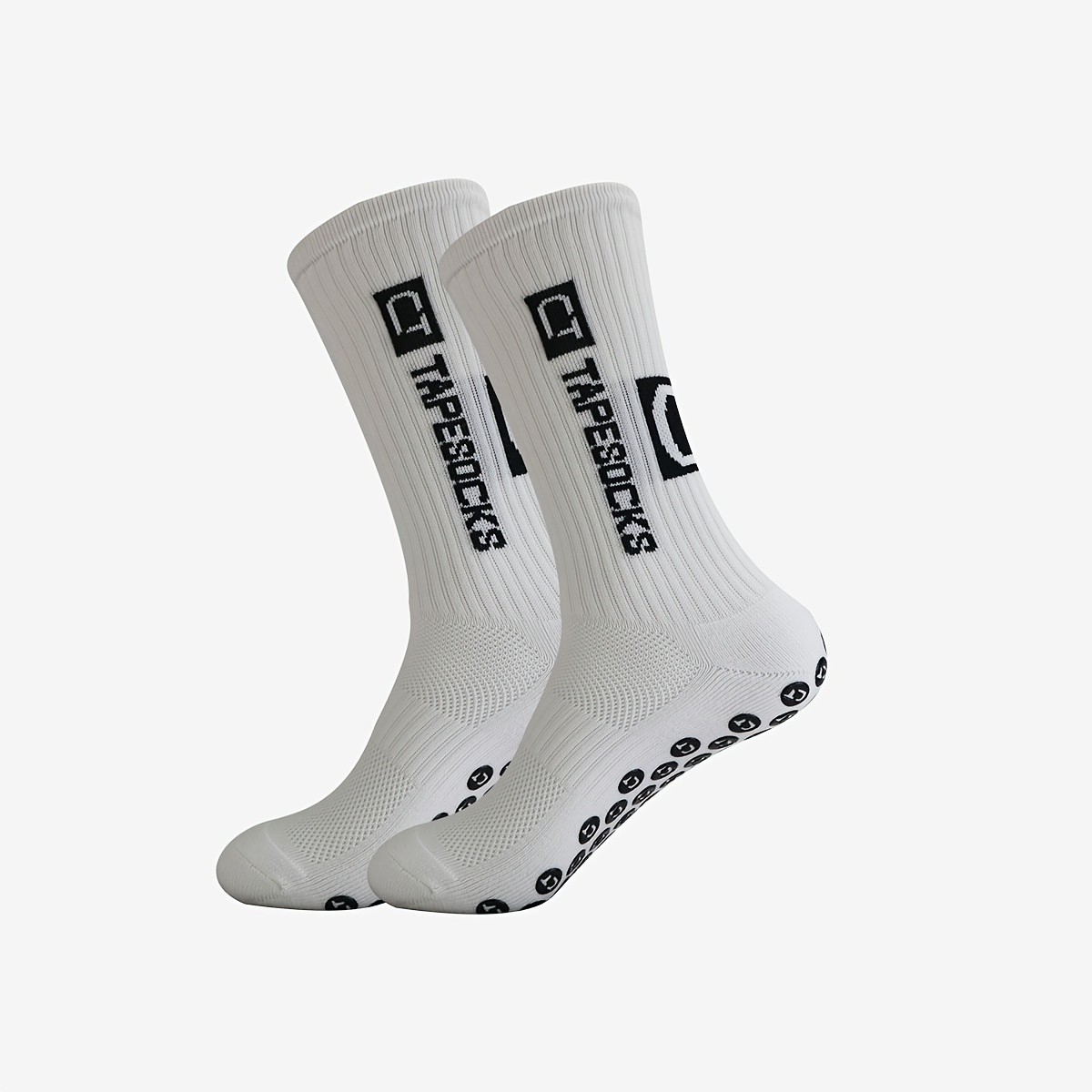 TEMU 1/3/7 Pairs Random Colors Anti-slip Dot Glue Socks Towel Bottom Sweat-absorbing Breathable Men Women Outdoor Sports Socks Yoga Soccer Basketball