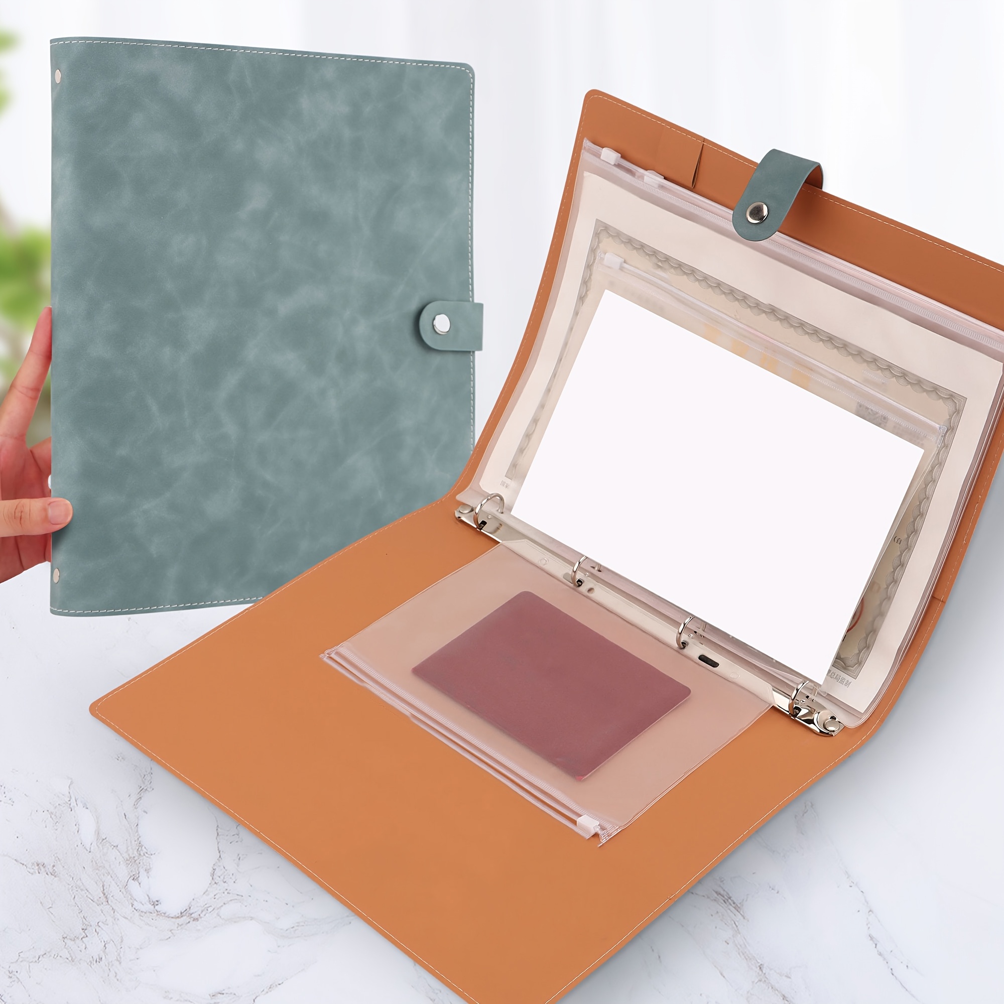 Peller's Album De Monnaies – 275 Pièces – 10 Feuilles – 5+5 Formats – 4 Anneaux – Couverture PVC – 210x230 Mm