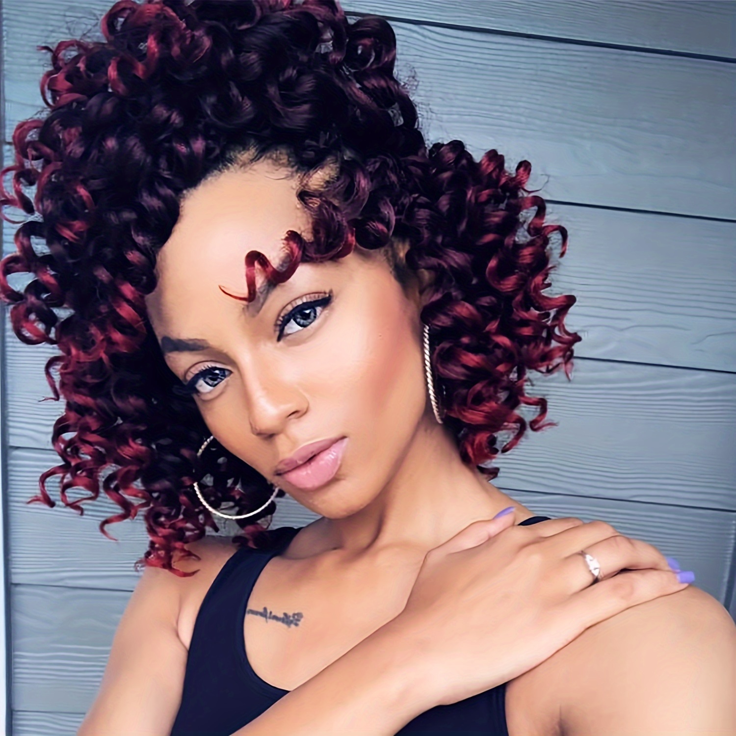 Ocean Wave Crochet Hair Short Bob Crochet Braids - Temu