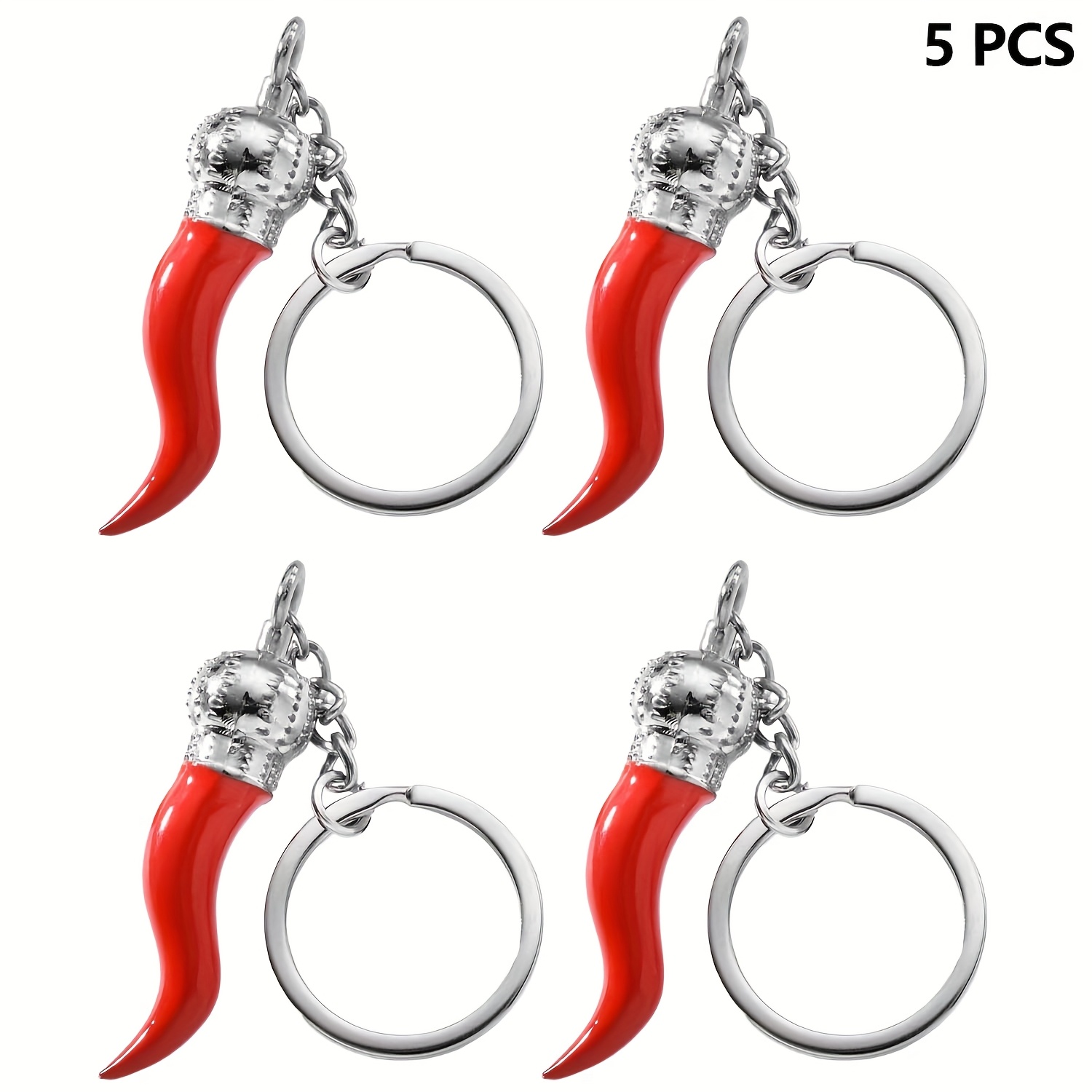 TEMU Juego de 5 Llaveros para Hombres y Mujeres, Llavero de con , Regalo para de la , , San Valentín o Aniversario