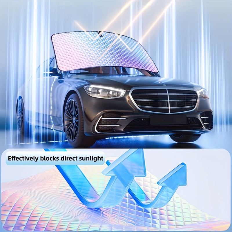 Car Accessories Car Window Sun Shade Car Windshield Visor Cover Block Front Window Sunshade UV Protect Car Window Film 6pcs/Set Price In UAE | Amazon UAE - Foto 3