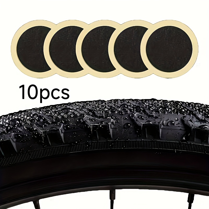 Bicycle Tire Repair Patch, Glue-free Adhesive Quick Repairing Tyre Protection Patch For Bike, Inner Tyre Repair Pads
