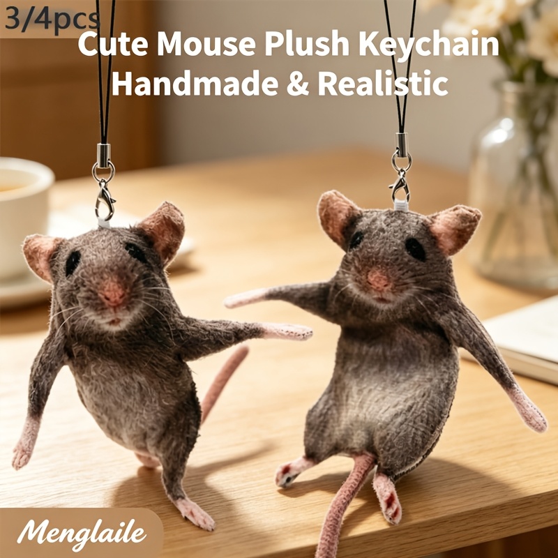 rat keychain sold on Temu United States