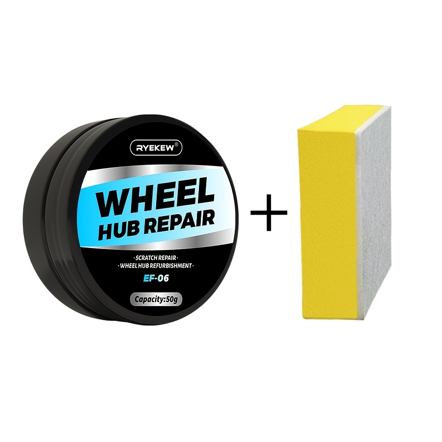 TEMU Universal Wheel Repair Kit Alloy Scratch Remover, Oxidation Layer Polisher, High-quality Wheel Care Kit Provides Seamless Scratch Repair