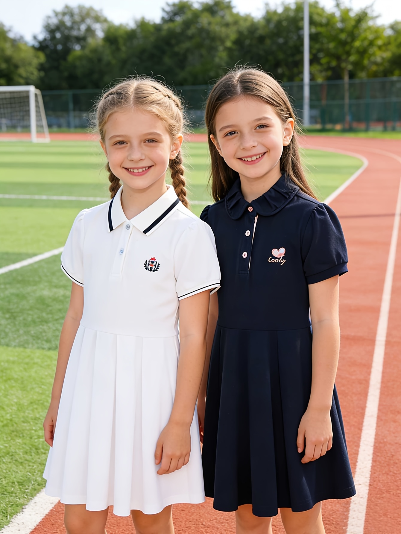 girls school uniform sold on Temu United States