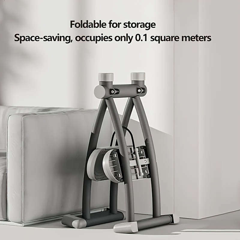 PERFCARE Foldable Leg-Shaping Ski Trainer with Adjustable Handrail Height - Full-Body Workout Machine for Thigh & Inner-Leg Muscle Training, Calves, Waist & Hip-Width Improvement, Space-Saving Home Gym Equipment, Sleek Fitness Gear