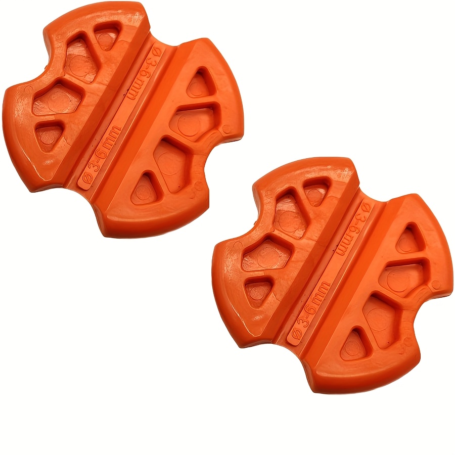 TEMU 1/2 piezas Pinzas para cables Protector de manos antideslizante Enhebrador Cable tirador Herramienta auxiliar de cableado para electricista