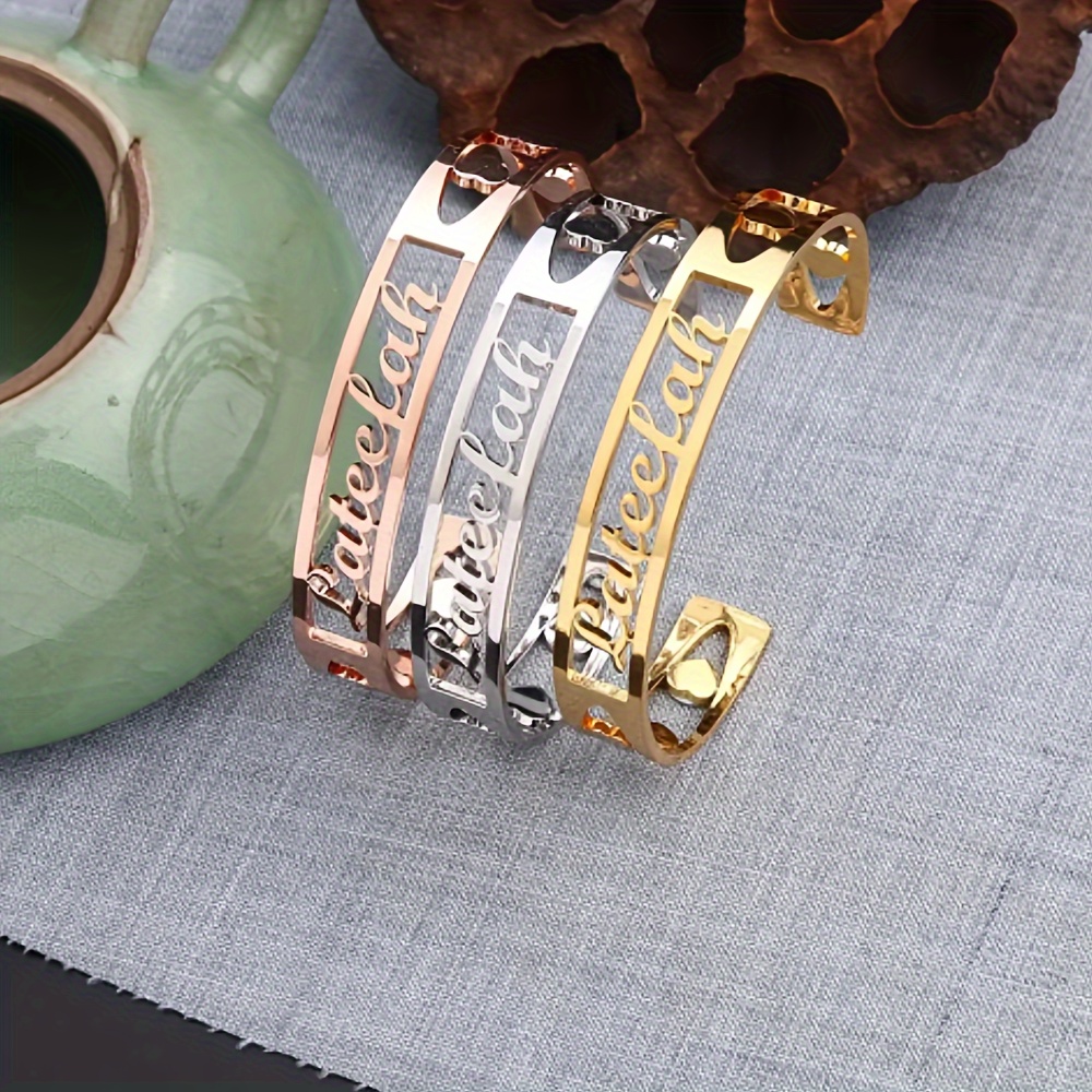 

【customized】custom Bracelets For Men And Women, Custom Bracelets, Steel, Custom Jewelry, Gifts For Couples