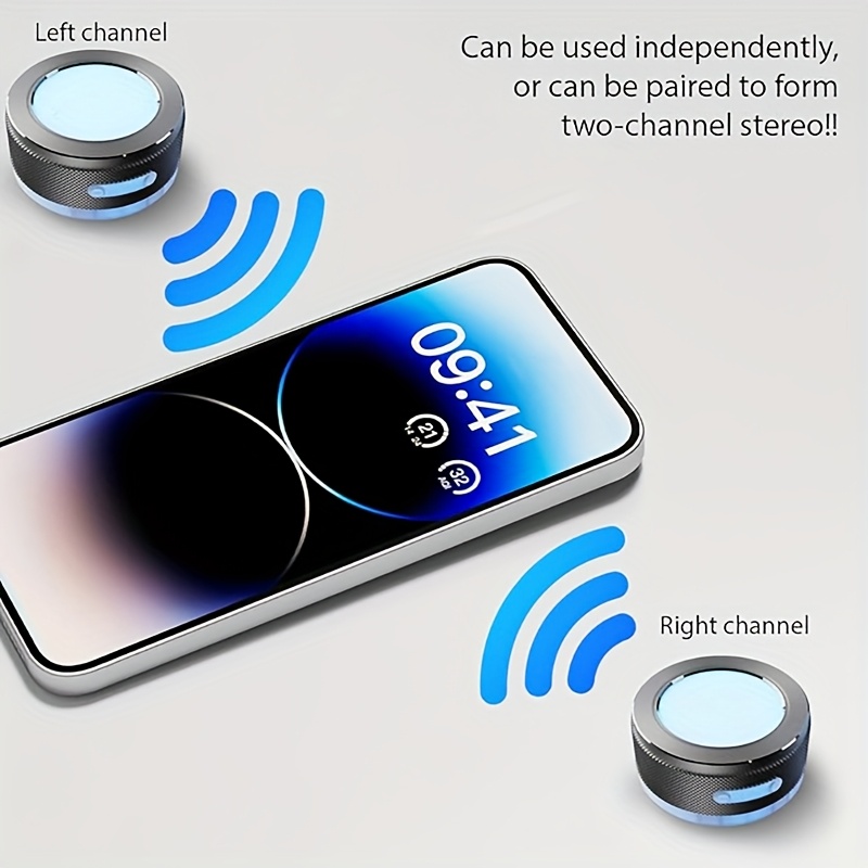 suction cup vibration speaker Mini Bluetooth Shower Speaker with Suction Cup, Wireless Shower Speaker  Bluetooth Waterproof, IP67 Floating Waterproof Bathroom Speaker, Ideal Gifts main image 0
